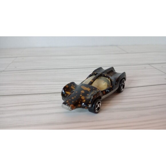 Vintage Hot Wheels Speed Seeker 1983 Mattel Black With Copper Spots Rare Car - Picture 1 of 9